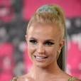  Britney Spears, irr&eacute;sistible dans une robe Labourjoisie, assiste aux MTV Video Music Awards 2015 au Microsoft Theater. Los Angeles, le 30 ao&ucirc;t 2015. 