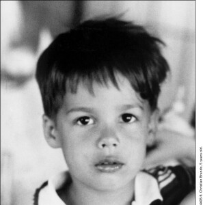 Christian Brando à l'âge de 5 ans 