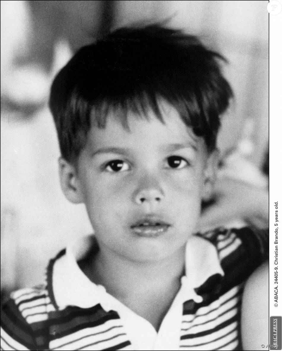 Christian Brando A L Age De 5 Ans Purepeople