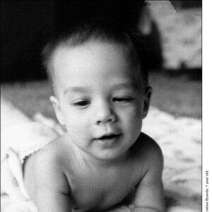Christian Brando à l'âge de 1 an 