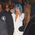 Kylie Jenner quitte le 1 OAK &agrave; West Hollywood. Los Angeles, le 29 ao&ucirc;t 2015. 