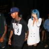 Kylie Jenner et Tyga quittent le 1 OAK à West Hollywood. Los Angeles, le 29 août 2015.