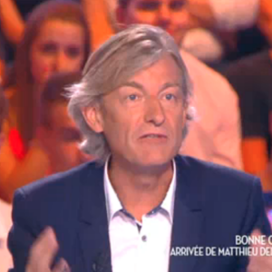 Gilles Verdez dans Touche pas à mon poste sur D8, le lundi 31 août 2015.