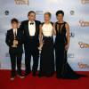Jackson Pace, Mandy Patinkin, Claire Danes, Morena Baccarin - 69e cérémonie des Golden Globe Awards le 15 janvier 2012 à Beverly Hills