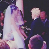 Mariage de Deryck Whibley et Ariana Cooper à Los Angeles le 30 août 2015.
