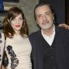 Christophe Barratier et sa compagne Gwendoline Doytcheva à la soirée pour les 12 ans de l'Atelier du Maître Albert à Paris, le 30 mars 2015.