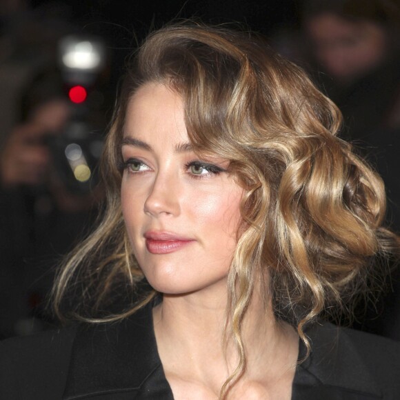 Amber Heard - Première du film "Charlie Mortdecai" à l'Empire, Leicester Square, à Londres, le 19 janvier 2015.