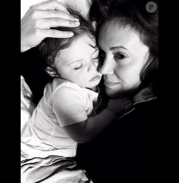Alyssa Milano et sa fille sur Instagram. Août 2015