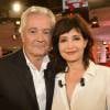 Pierre Arditi et sa femme Evelyne Bouix - Enregistrement de l'émission "Vivement Dimanche" à Paris le 2 Septembre 2015 diffusée le 6 Septembre 2015