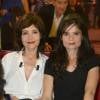 Evelyne Bouix et Salomé Lelouch - Enregistrement de l'émission "Vivement Dimanche" à Paris le 2 septembre 2015 diffusée le 6 septembre 2015