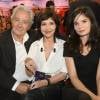 Evelyne Bouix avec son mari Pierre Arditi et Salomé Lelouch - Enregistrement de l'émission "Vivement Dimanche" à Paris le 2 septembre 2015 diffusée le 6 septembre 2015