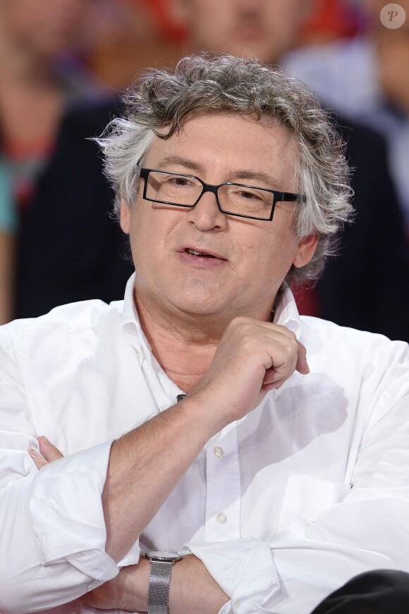 Michel Onfray - Enregistrement de l'émission "Vivement Dimanche" à Paris le 2 septembre 2015 diffusée le 6 septembre 2015