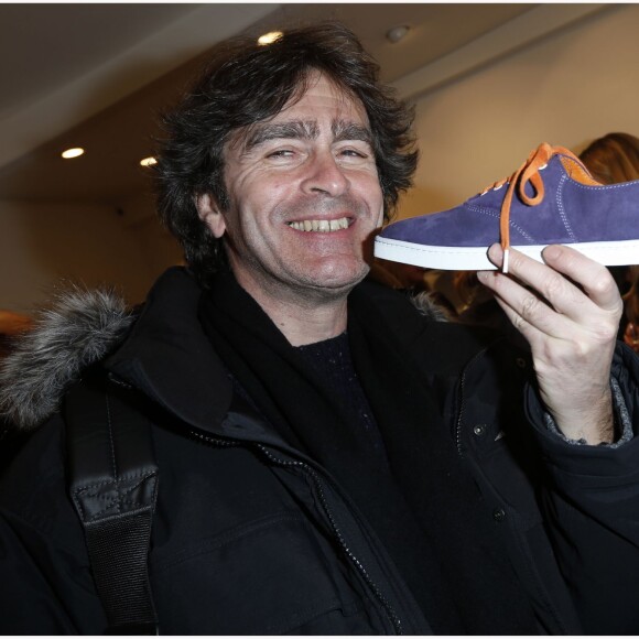 Exclusif - Richard Kolinka à l'inauguration de la première boutique "TWINS FOR PEACE" rue Vieille du Temple à Paris le 7 février 2013.