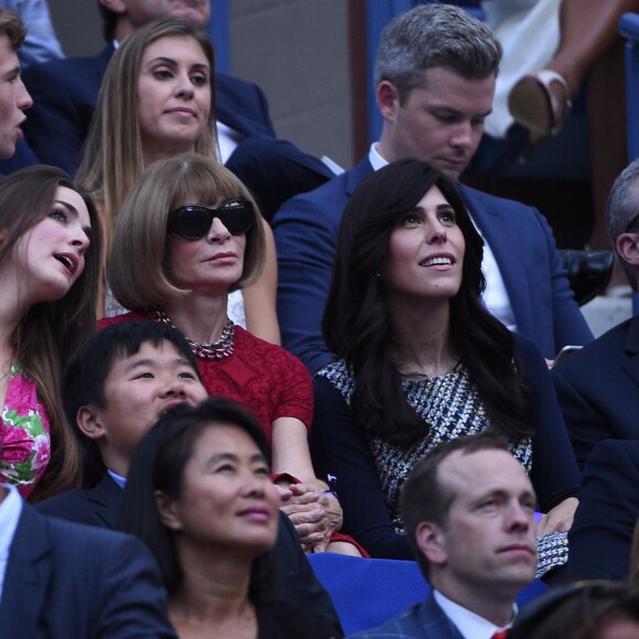 Anna Wintour à l'USTA Billie Jean King National Tennis Center de Flushing Meadows à New York, le 31 août 2015