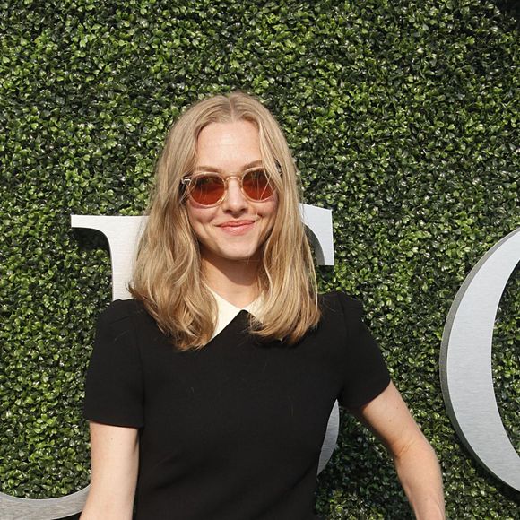 Amanda Seyfried lors de son arrivée à la cérmonie d'ouverture de l'US Open à l'USTA Billie Jean King National Tennis Center à New York le 31 août 2015