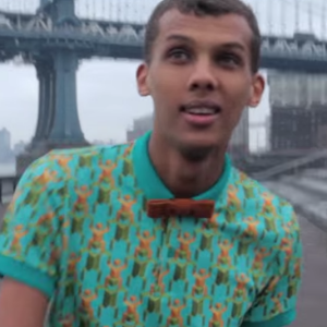 Image extraite de "Stromae Takes America" - "Papaoutai" à New York, septembre 2015.