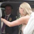 Exclusif - La frère cadet de la princesse Charlène de Monaco, Gareth Wittstock, 34 ans, a épousé civilement sa compagne Roisin Galvin, à Monaco le 3 septembre 2015.