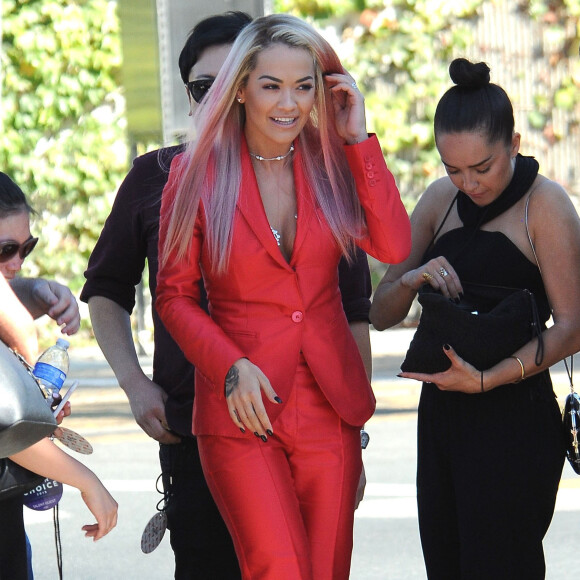 Rita Ora - Arrivées à la cérémonie des Teen Choice Awards 2015 à Los Angeles, le 16 août 2015.