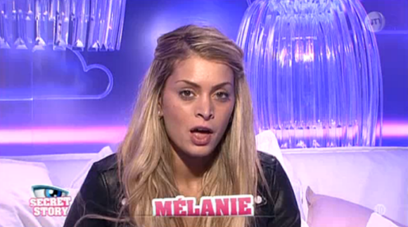 Mélanie - Quotidienne de Secret Story 9, diffusée sur NT1, le 4 septembre 2015.