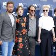 Matthias Schoenaerts, Dakota Johnson, Luca Guadagnino, Tilda Swinton, Ralph Fiennes - Photocall du film "A Bigger Splash" lors du 72e festival du film de Venise (la Mostra), le 6 septembre 2015.