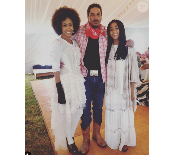 Les invités déguisés au mariage de Gabrielle Anwar et Shareef Malnik / photo postée sur Instagram.