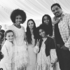 Gabrielle Anwar et ses invités lors de son mariage avec Shareef Malnik / photo postée sur Instagram.