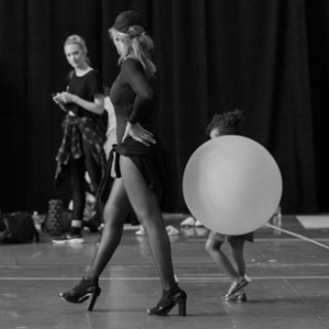 Beyoncé et sa fille Blue Ivy dans les coulisses de sa répétition pour le festival Budweiser Made in America. Photo publiée le 5 septembre 2015.