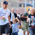  Zlatan Ibrahimovic, sa compagne Helena Seger et leurs fils Maximilian et Vincent &agrave; New York, le 25 juin 2014 