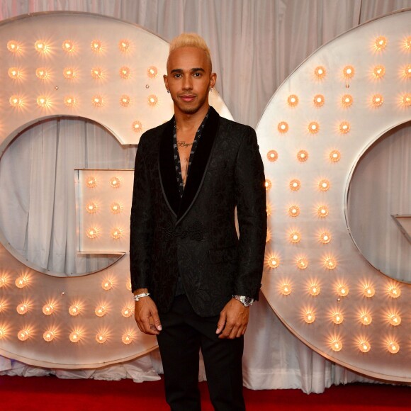 Lewis Hamilton aux GQ Men of the Year Awards 2015 à la Royal Opera House. Londres le 8 septembre 2015.