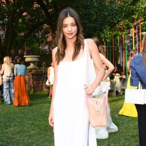 Miranda Kerr à la présentation de la collection Stella McCartney printemps 2016 à New York, le 8 juin 2015.