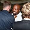 Kanye West et Justin Timberlake assistent au dîner de lancement de ED by Ellen chez Bergdorf Goodman au BG Restaurant. New York, le 10 septembre 2015.