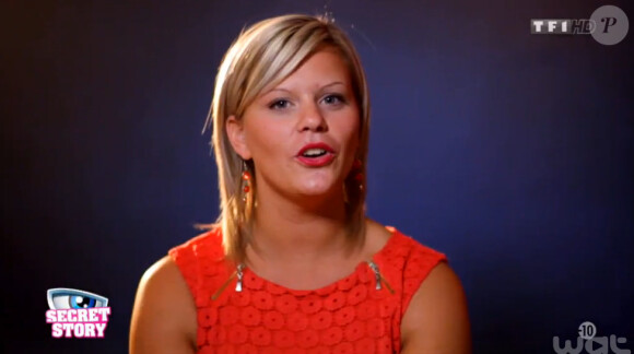 La candidate Manon dans Secret Story 9, le vendredi 21 aout 2015, sur TF1