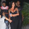 Amber Rose à la sortie du Penthouse Day Club en compagnie de sa meilleure amie Blac Chyna, Los Angeles, le 13 septembre 2015