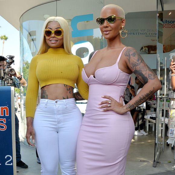 Amber Rose et Blac Chyna au lancement de The Bash Collection à Kitson, Los Angeles, le 29 août 2015