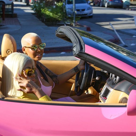 Amber Rose et Blac Chyna au lancement de The Bash Collection à Kitson, Los Angeles, le 29 août 2015