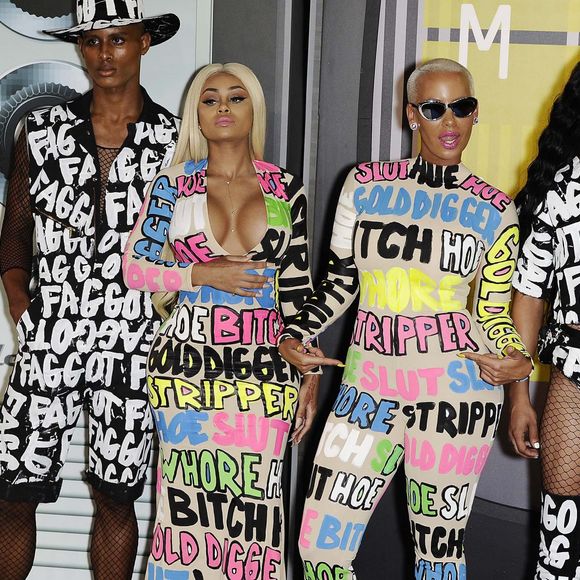 Blac Chyna and Amber Rose - Soirée des MTV Video Music Awards à Los Angeles le 30 août 2015.