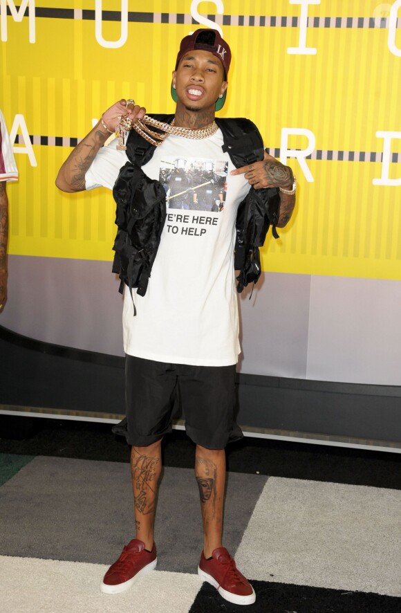 Tyga - Soirée des MTV Video Music Awards à Los Angeles le 30 aout 2015.