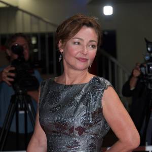 Catherine Frot - Tapis rouge du film "Marguerite" lors du 72e festival du film de Venise (la Mostra), le 5 septembre 2015