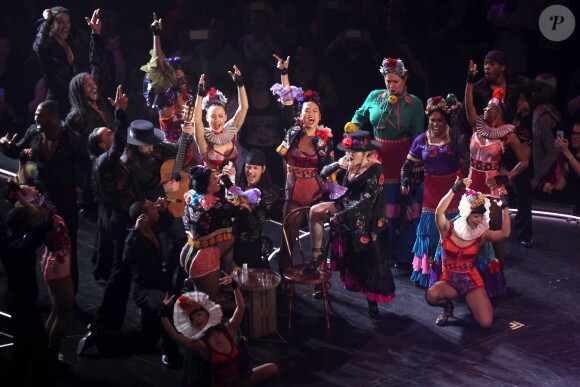 Madonna - Tableau Gypsy du Rebel Heart Tour à Washington, le 12 septembre 2015.