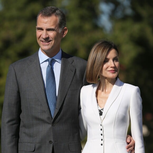 Le roi Felipe VI et la reine Letizia d'Espagne ont débuté leur visite officielle aux Etats-Unis, le 15 septembre 2015, à Mount Vernon, ancienne résidence et lieu de sépulture du premier président des Etats-Unis, George Washington.