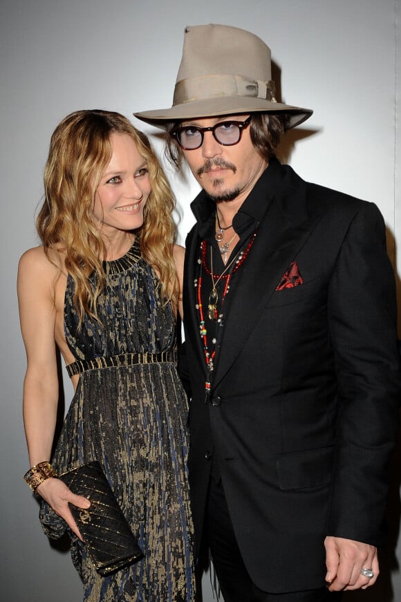 Johnny Depp et Vanessa Paradis à Cannes, le 18 mai 2010.