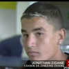 Jonathan, candidat de Secret Story 9 et cousin de Zinédine Zidane dans le journal télévisé de France 2, le 12 août 2004.