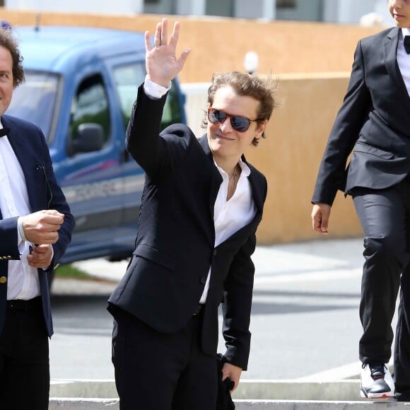 Bénabar au Cap-Ferret lors du mariage de Pascal Obispo le 19 septembre 2015.