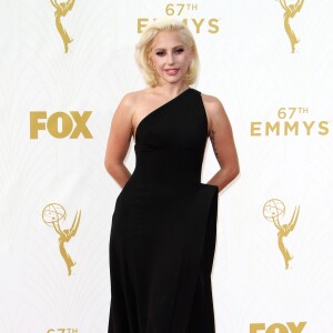 Lady Gaga à la 67e cérémonie des Emmy's Awards, le 20 septembre 2015 à Los Angeles