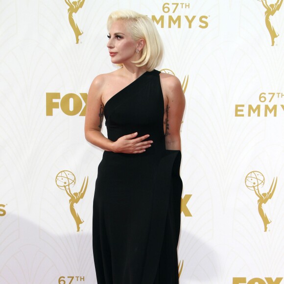 Lady Gaga à la 67e cérémonie des Emmy's Awards, le 20 septembre 2015 à Los Angeles