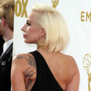 Lady Gaga à la 67e cérémonie des Emmy's Awards, le 20 septembre 2015 à Los Angeles