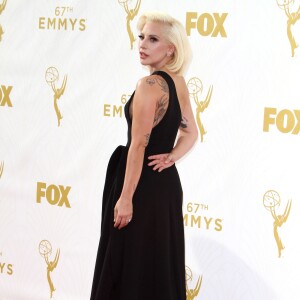 Lady Gaga à la 67e cérémonie des Emmy's Awards, le 20 septembre 2015 à Los Angeles