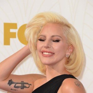 Lady Gaga à la 67e cérémonie des Emmy's Awards, le 20 septembre 2015 à Los Angeles