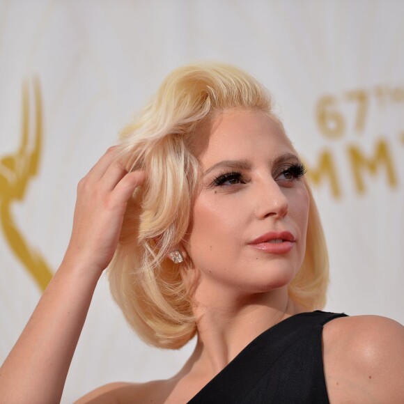 Lady Gaga à la 67e cérémonie des Emmy's Awards, le 20 septembre 2015 à Los Angeles