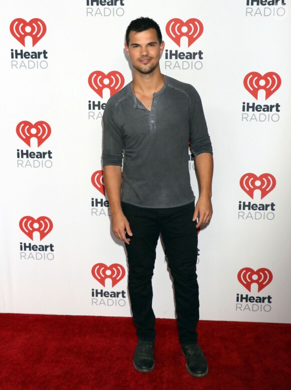Taylor Lautner au 1er jour du Festival de musique de iHeartRadio à Las Vegas, le 18 septembre 2015